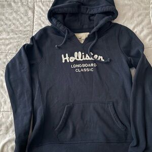 Hollister Navy Blue Hoodie